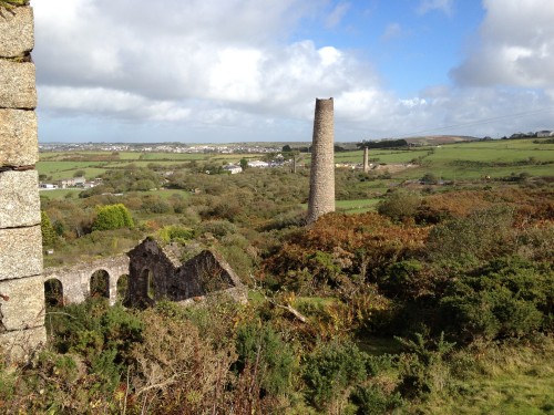 The Smoking Chimneys of Cornish Engine Houses